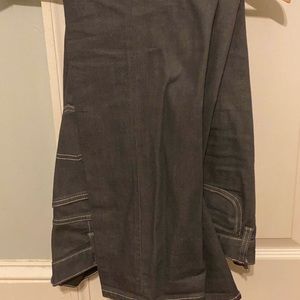 Emporio Armani jeans 33W 30L Grey jeans w/ White hem.Worn less than 3 times.